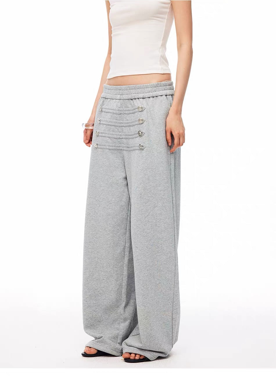 BADMUSE Napoleon Vintage Wide Sweatpants