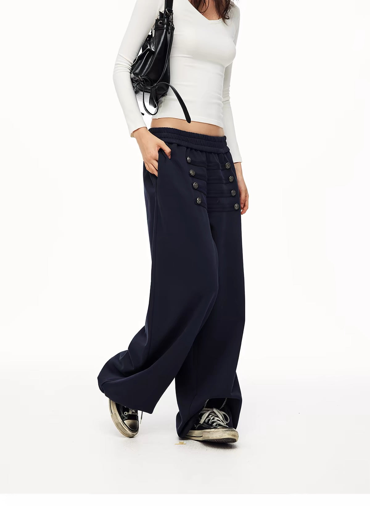 BADMUSE Napoleon Vintage Wide Sweatpants