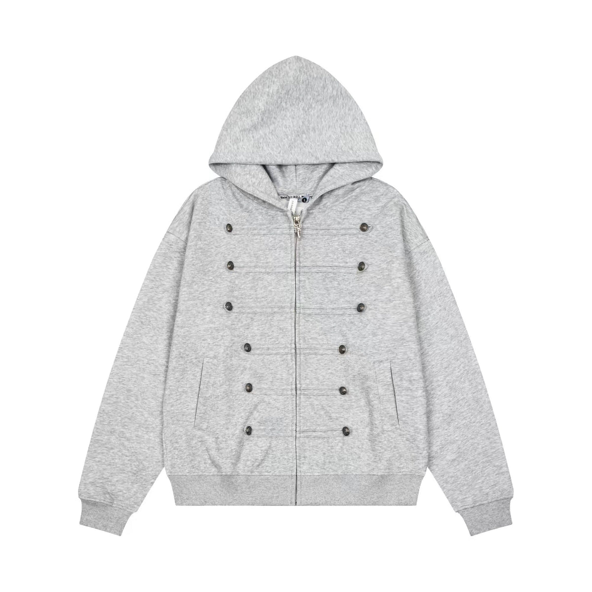 BADMUSE Napoleon Vintage Zip-Up Hoodie