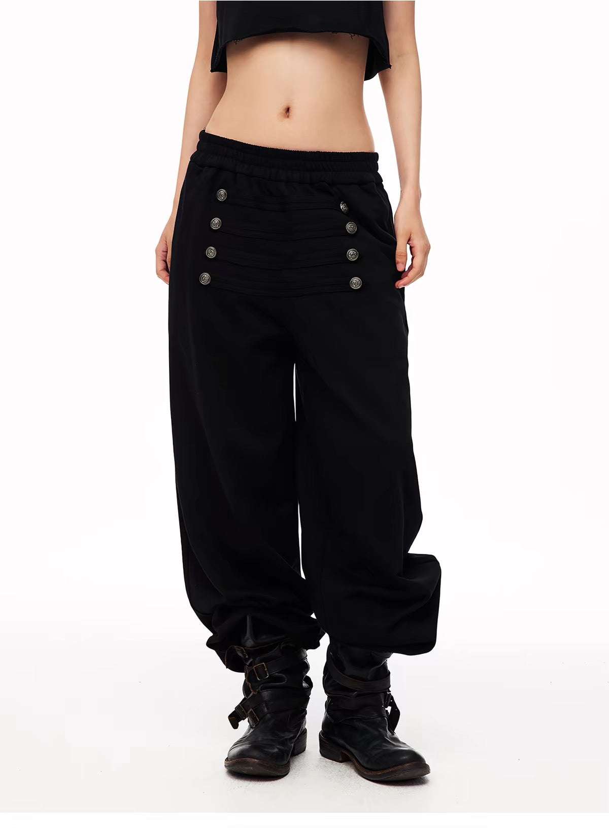 BADMUSE Napoleon Vintage Wide Sweatpants