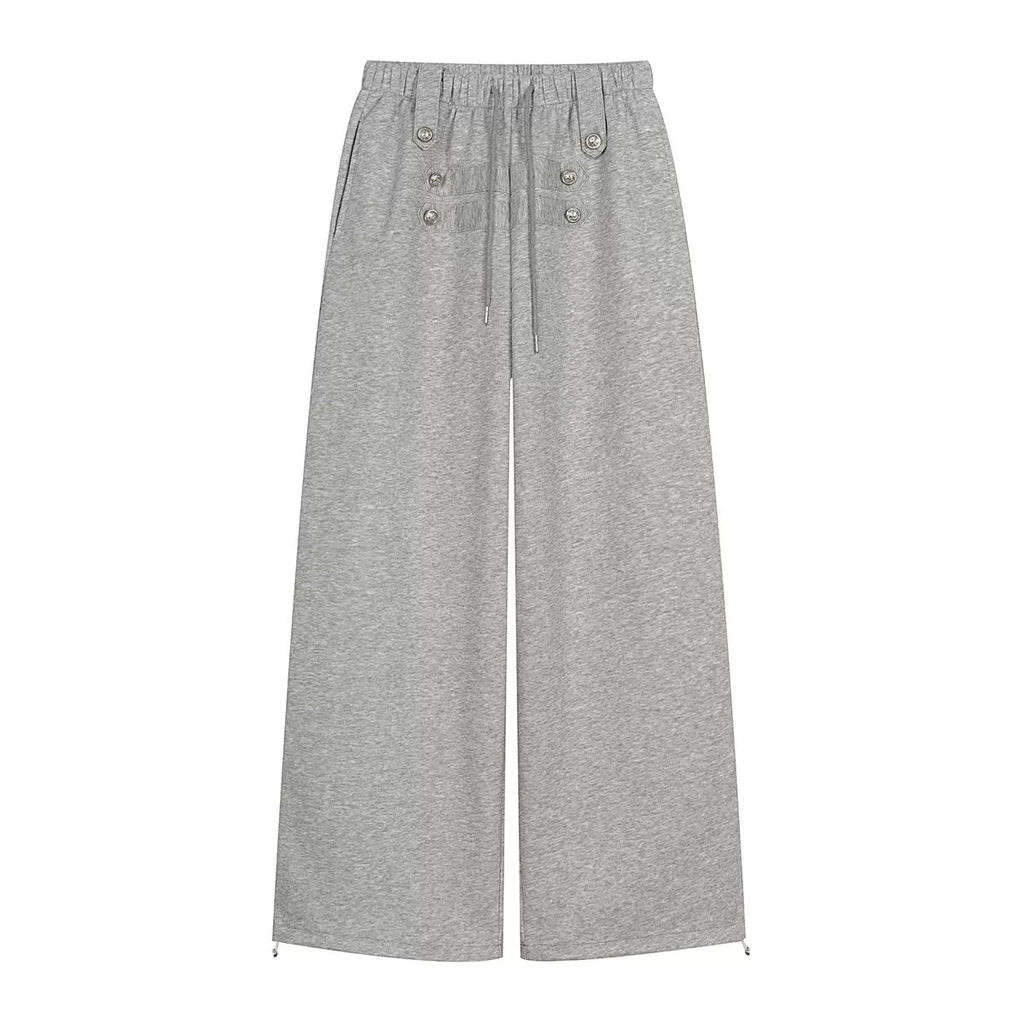 BADMUSE Double-Breasted Sweatpant