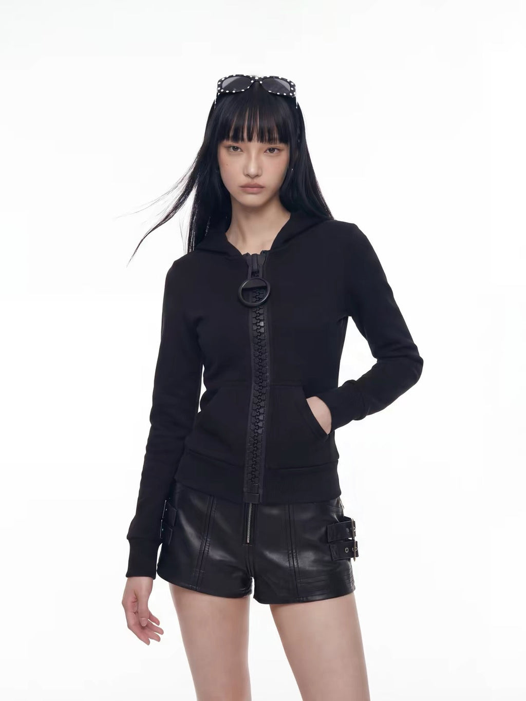 BADMUSE Fitted Giant Zip-Up