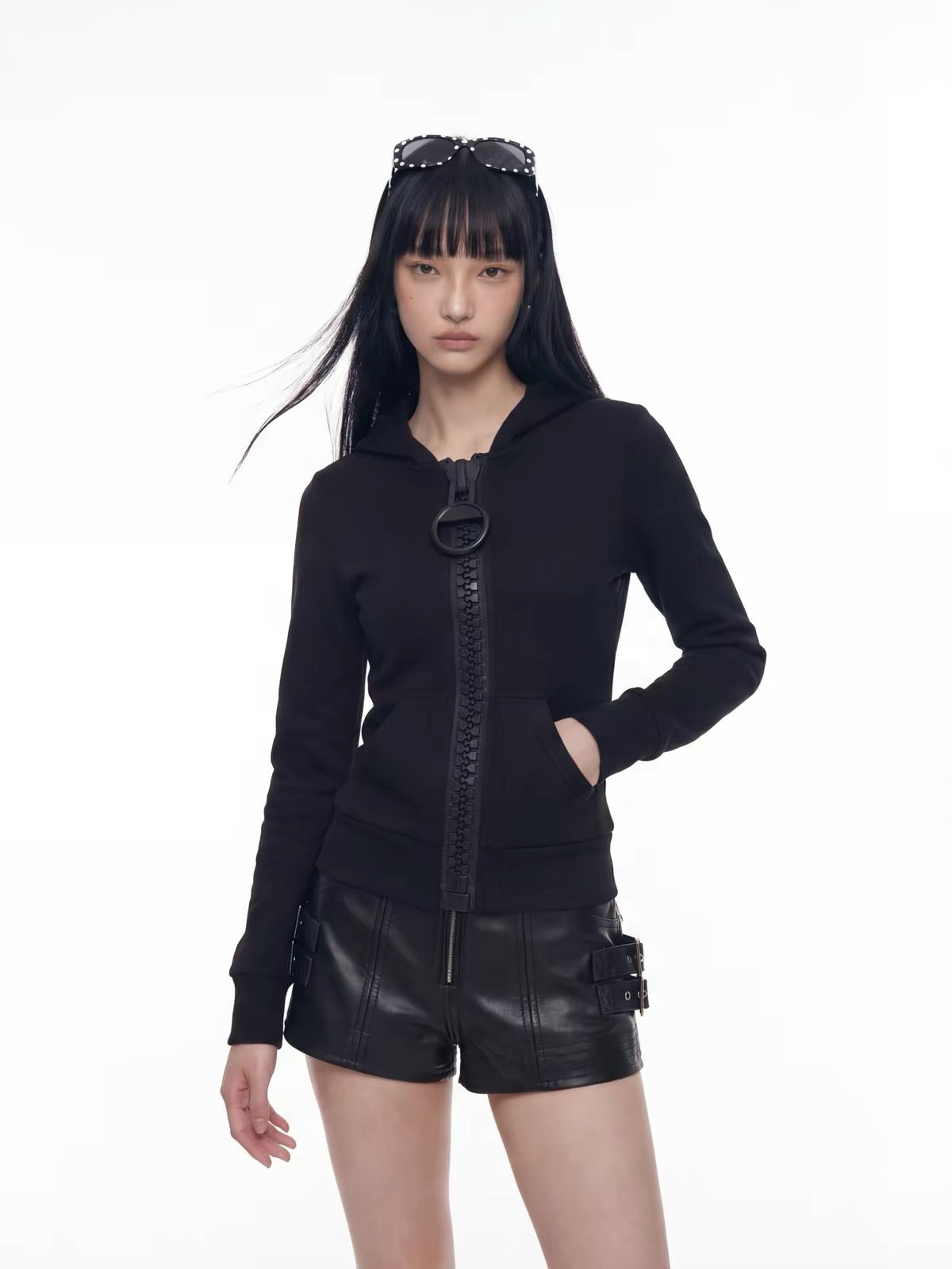 BADMUSE Fitted Giant Zip-Up