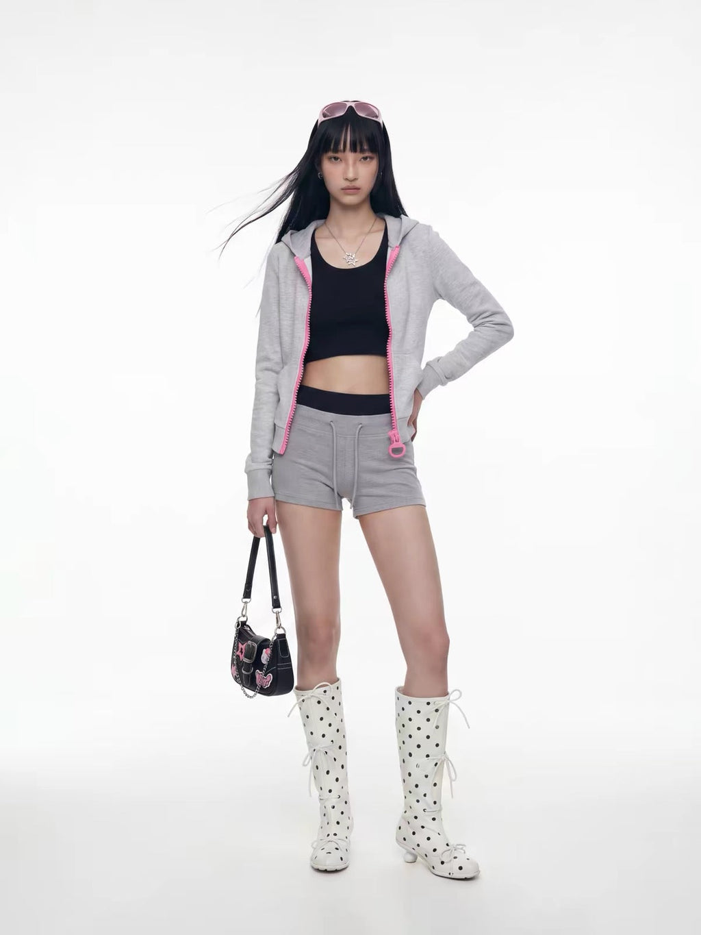 BADMUSE Fitted Giant Zip-Up