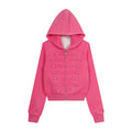 BADMUSE Napoleon Washed Zip-Up Hoodie