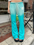 BADMUSE  Digital Print Flare Sweaterpants