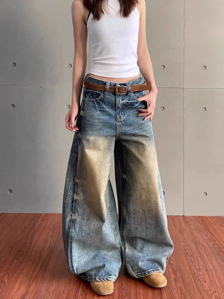 Old Mud-Dyed Jeans