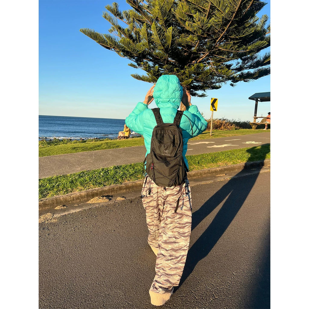 BADMUSE Camo Quilted Fleece Ski Pants