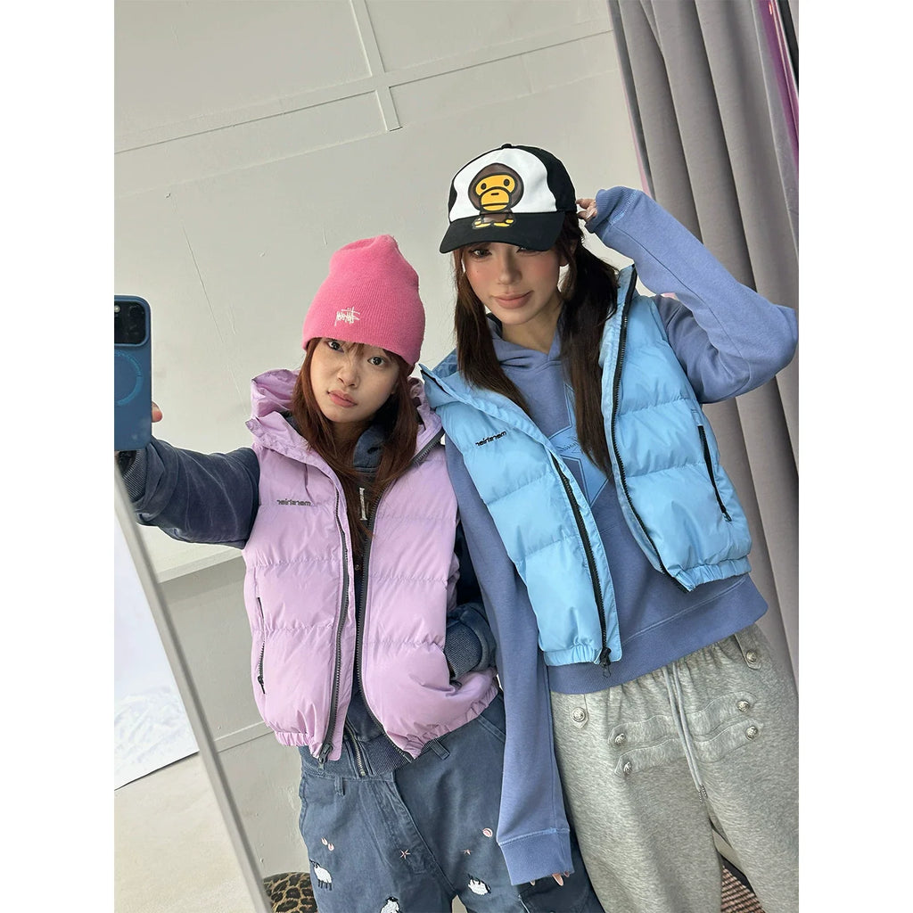 BADMUSE Hooded Padded Vest