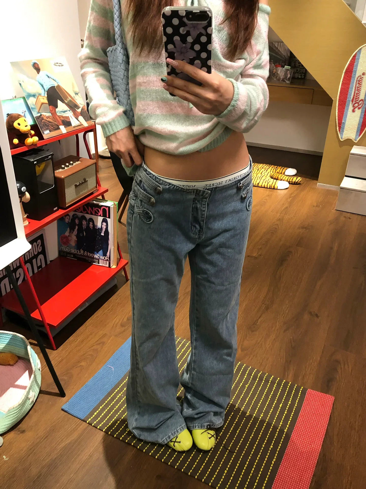 BADMUSE Napoleon Straight-Leg Jeans