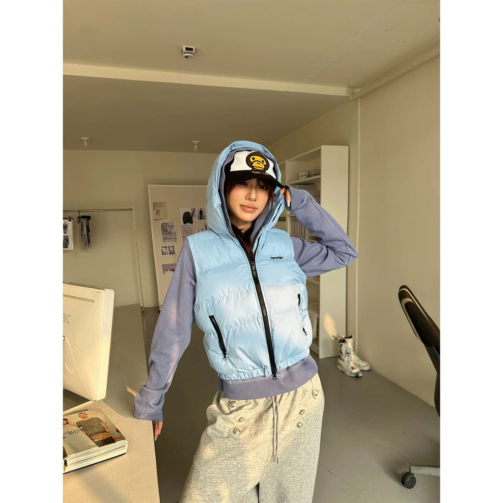 BADMUSE Hooded Padded Vest