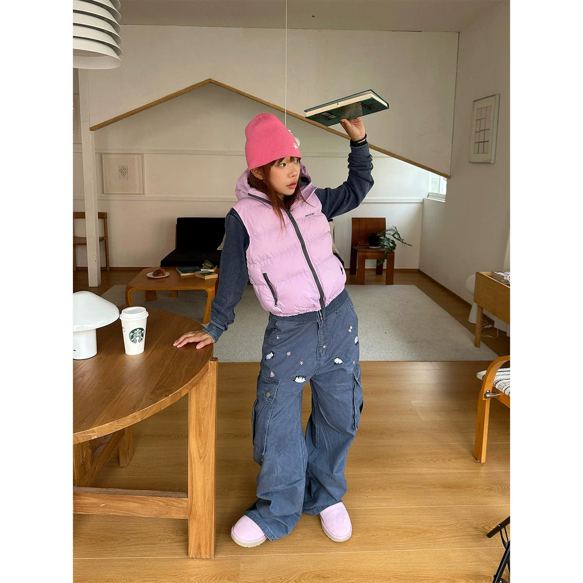 BADMUSE Hooded Padded Vest