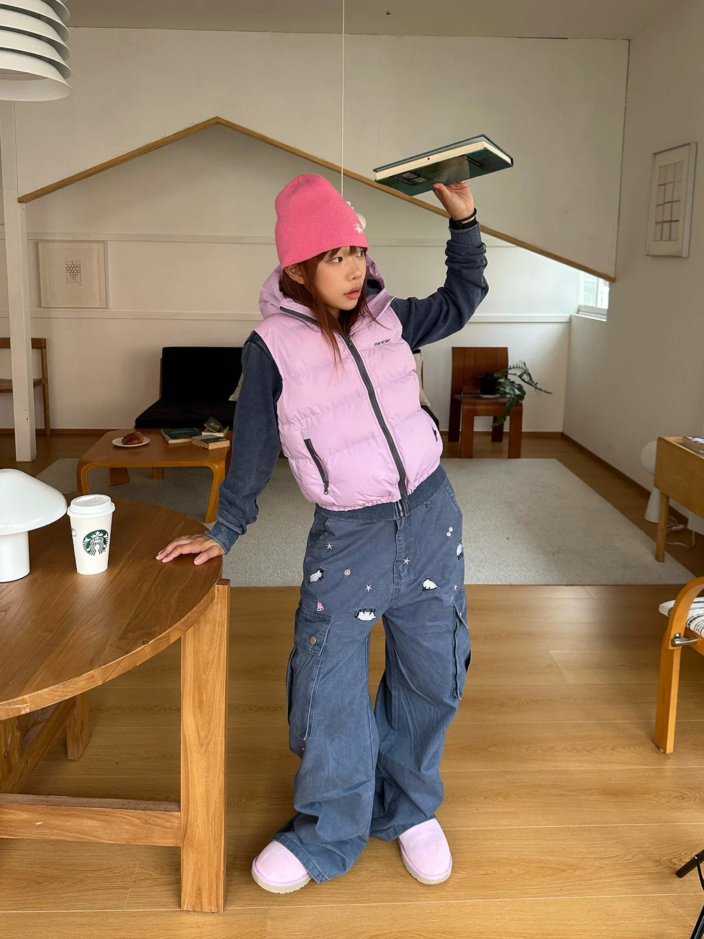 BADMUSE Hooded Padded Vest