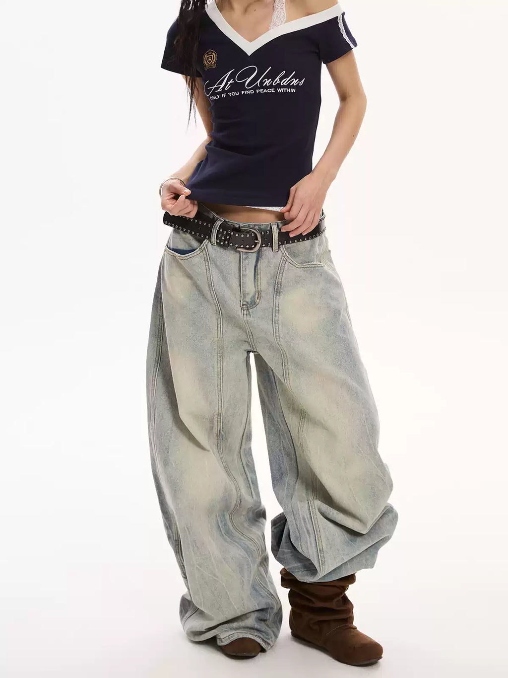 Retro Washed Baggy Machete