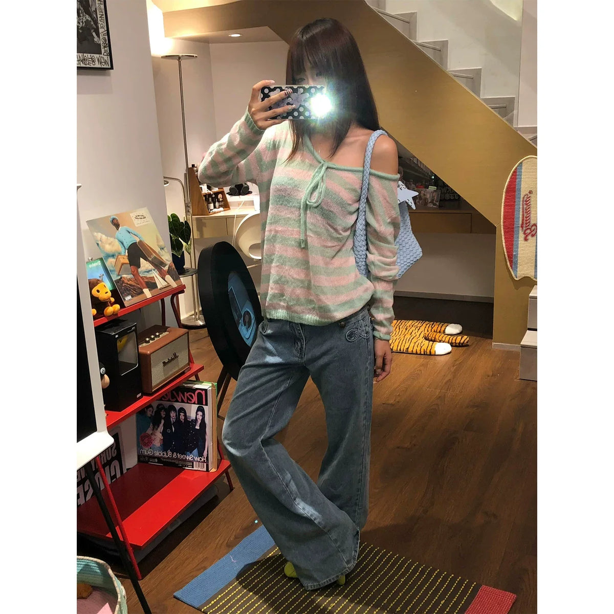 BADMUSE Napoleon Straight-Leg Jeans