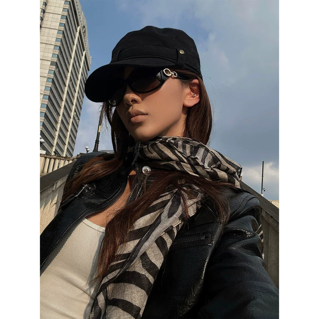 BADMUSE Retro  Leather Jacket