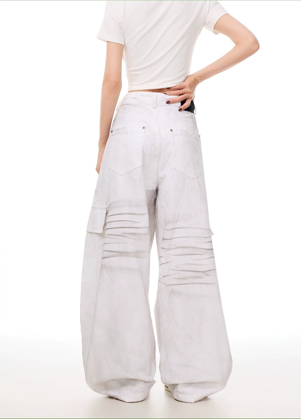 BADMUSE Y2K- Star Patch Cargo Pants