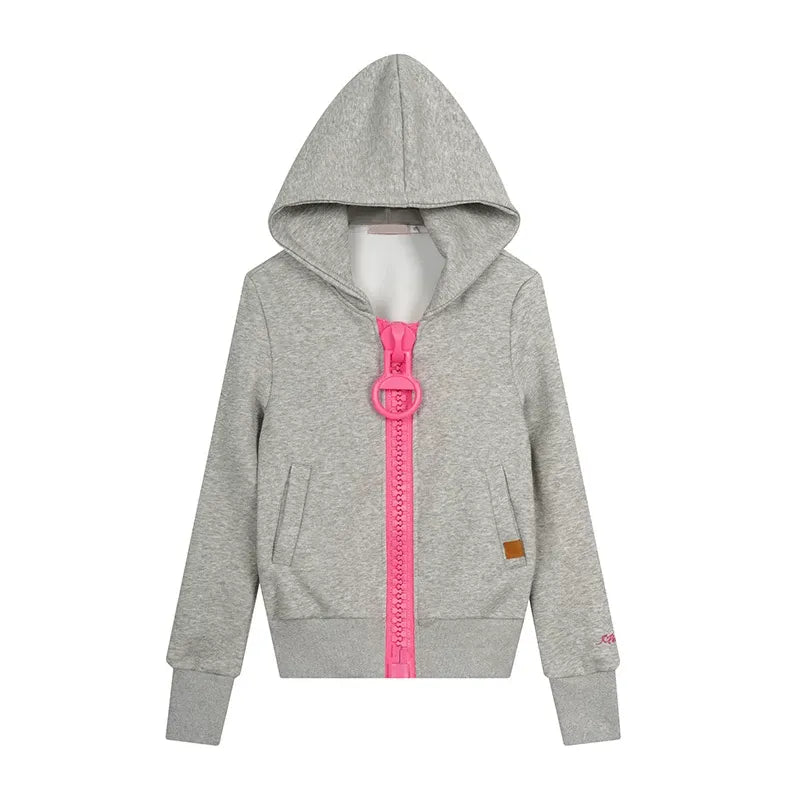 BADMUSE BIG ZIP OVERSIZED HOODIE