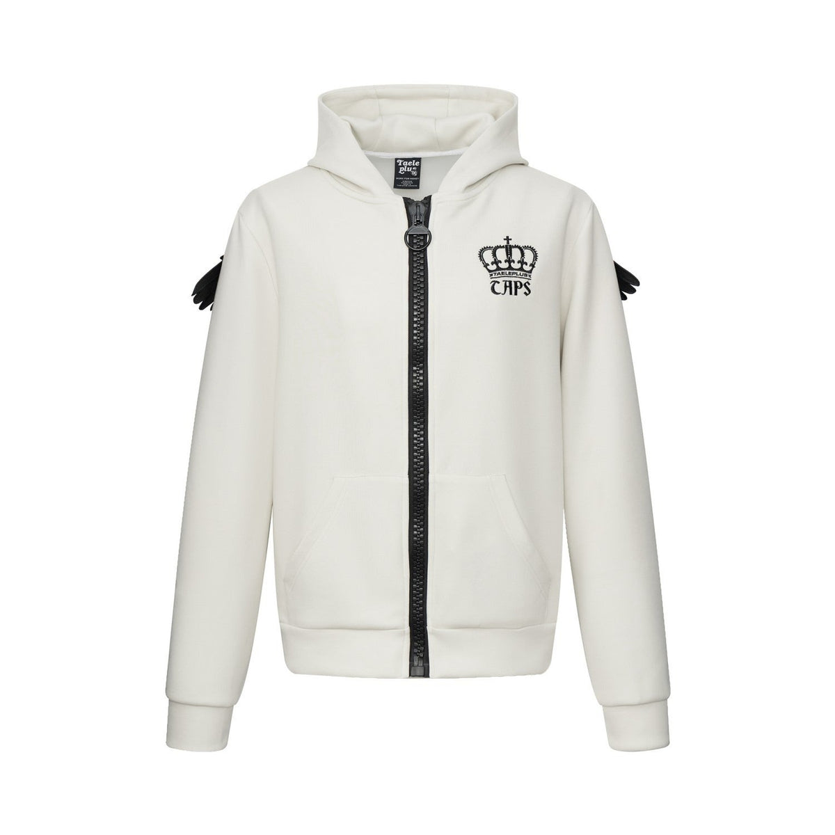 BADMUSE Angel Wing Zip-Up Hoodie