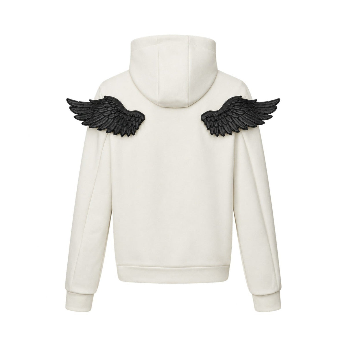 BADMUSE Angel Wing Zip-Up Hoodie