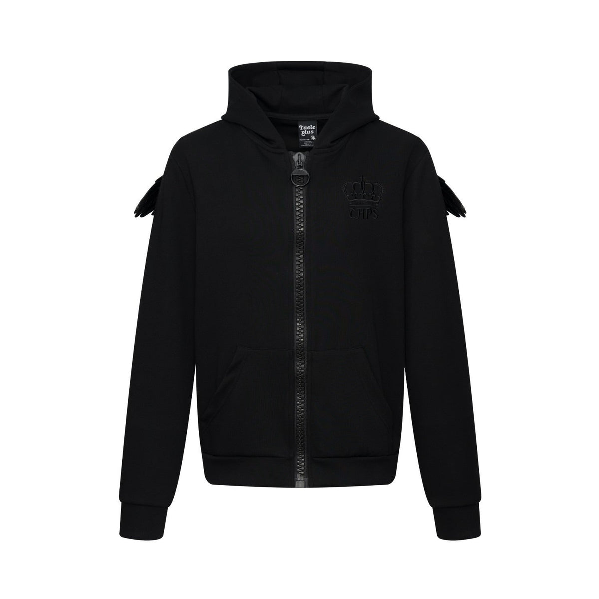 BADMUSE Angel Wing Zip-Up Hoodie