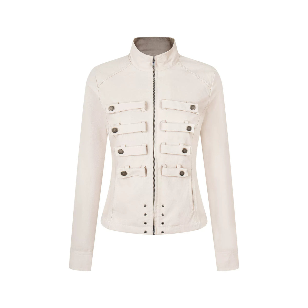 BADMUSE Napoleon Cropped Denim Jacket