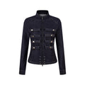 BADMUSE Napoleon Cropped Denim Jacket